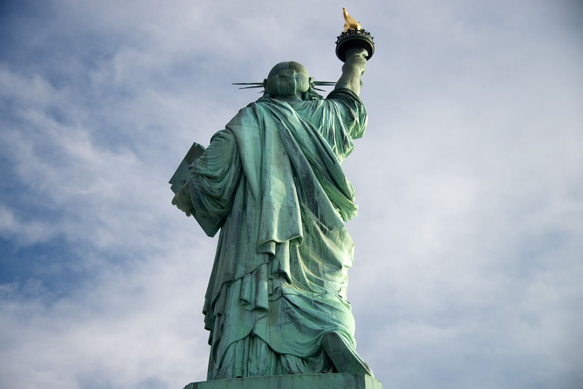 08-07 Statue Of Liberty From Behind